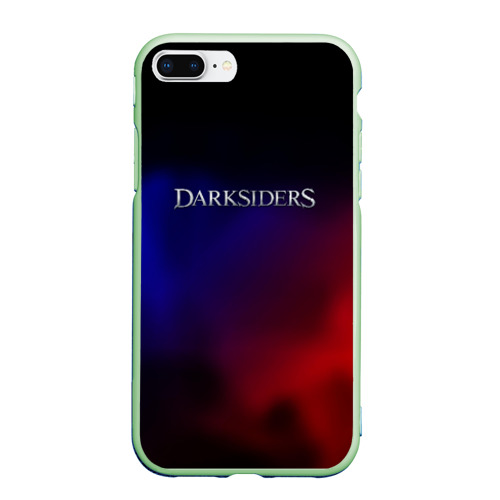 Чехол для iPhone 7Plus/8 Plus матовый Darksiders gradient , цвет салатовый