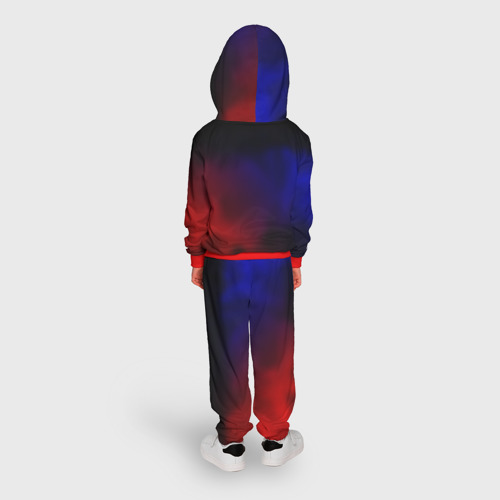 Детский костюм с толстовкой 3D Darksiders gradient , цвет красный - фото 4