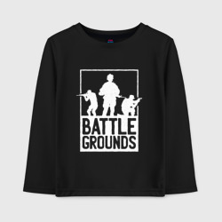 Детский лонгслив хлопок Battlegrounds Army