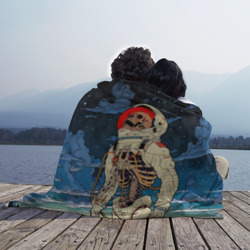 Плед 3D Скелет - астронавт - фото 2