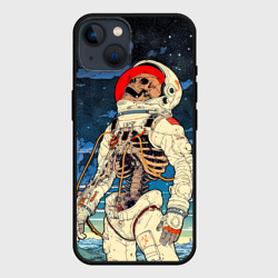 Чехол для iPhone 14 Скелет - астронавт