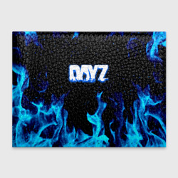 Обложка для студенческого билета Dayz синий огонь лого