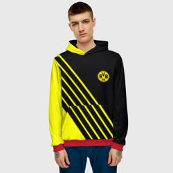 Мужская толстовка 3D Borussia sport line uniform - фото 2