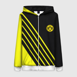 Женская толстовка 3D на молнии Borussia sport line uniform