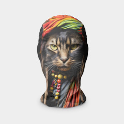 Маска карнавальная 3D Кот в чалме
