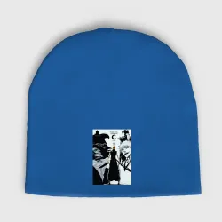 Женская шапка демисезонная Блич Ичиго Куросаки Зангецу