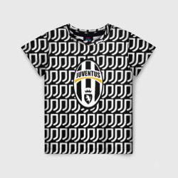 Детская футболка 3D Juventus pattern fc