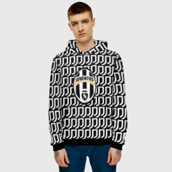 Мужская толстовка 3D Juventus pattern fc - фото 2