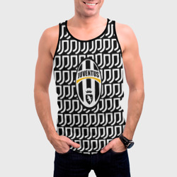 Мужская майка 3D Juventus pattern fc - фото 2