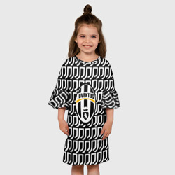 Детское платье 3D Juventus pattern fc - фото 2