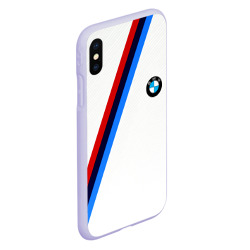 Чехол для iPhone XS Max матовый BMW brend geometry sport - фото 2