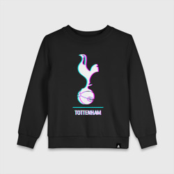 Детский свитшот хлопок Tottenham FC в стиле glitch