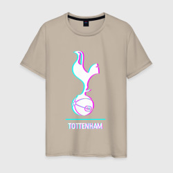 Tottenham FC в стиле glitch – Светящаяся мужская футболка с принтом купить со скидкой в -20%