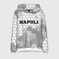 Мужская толстовка 3D Napoli sport на светлом фоне посередине