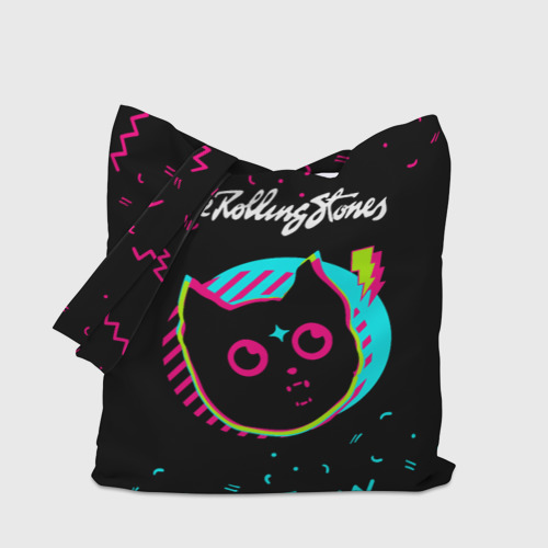 Шоппер 3D Rolling Stones - rock star cat - фото 4