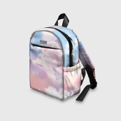 Детский рюкзак 3D Розовые облака в голубых небесах - фото 5