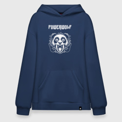 Худи SuperOversize хлопок Powerwolf rock panda