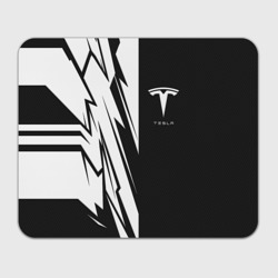 Прямоугольный коврик для мышки Tesla - carbon texture