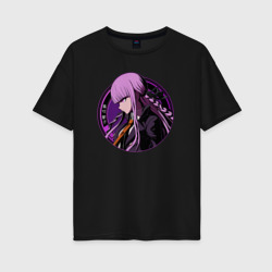 Женская футболка хлопок Oversize Kyouko Kirigiri - Danganronpa