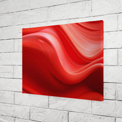 Холст прямоугольный Красная волна - фото 2