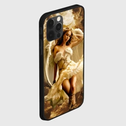 Чехол для iPhone 12 Pro Max Блондинка белый ангел - фото 2