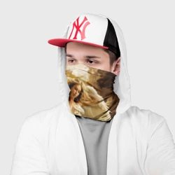 Бандана-труба 3D Блондинка белый ангел - фото 2