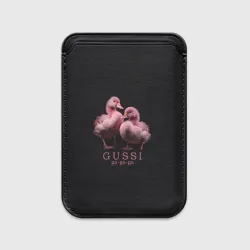 Картхолдер Magsafe магнитный Два маленьких гуся: Gussi ga-ga-ga