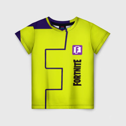 Fortnite logo yellow game – Детская футболка 3D с принтом купить со скидкой в -33%