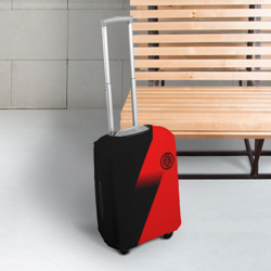Чехол для чемодана 3D Inter geometry red sport - фото 2
