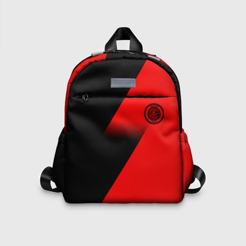 Детский рюкзак 3D Inter geometry red sport