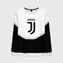 Мужской свитшот 3D Juventus black geometry sport