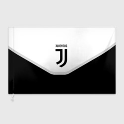 Флаг 3D Juventus black geometry sport