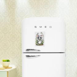 Магнитный плакат 2Х3 Маленький мышонок с первыми цветами - фото 2