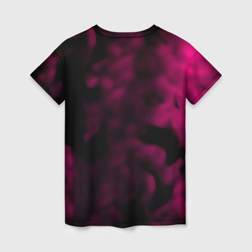 Женская футболка 3D Алан Волкер огенный стиль градиент, цвет 3D печать - фото 2