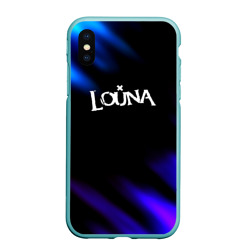 Чехол для iPhone XS Max матовый Louna neon bend