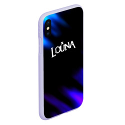 Чехол для iPhone XS Max матовый Louna neon bend - фото 2