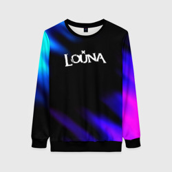 Louna neon bend – Женский свитшот 3D с принтом купить со скидкой в -35%