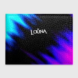 Обложка для студенческого билета Louna neon bend