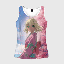 Женская майка 3D Сиэми Морияма - Синий экзорцист