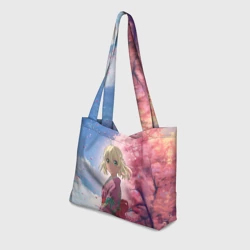 Пляжная сумка 3D Сиэми Морияма - Синий экзорцист - фото 2