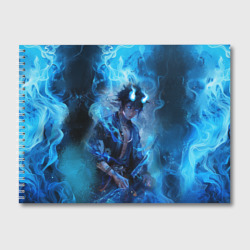 Альбом для рисования Синий демон - Синий экзорцист