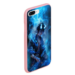 Чехол для iPhone 7Plus/8 Plus матовый Синий демон - Синий экзорцист - фото 2