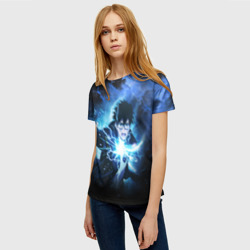 Женская футболка 3D Юкио - Синий экзорцист - фото 2
