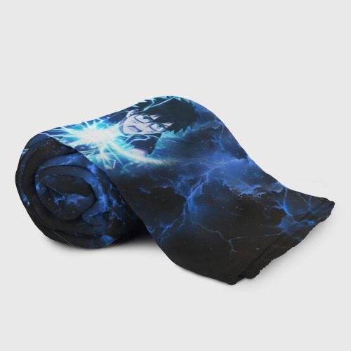 Плед 3D Юкио - Синий экзорцист, цвет 3D (велсофт) - фото 2