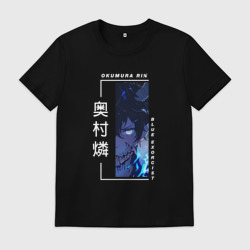 Мужская футболка хлопок Blue Exorcist - Okumura Rin