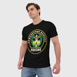 Мужская футболка 3D Инженерные войска - Россия - фото 2