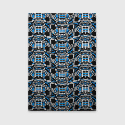 Синяя плетёная броня киберпанк – Обложка для автодокументов с принтом купить со скидкой в -20%