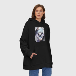 Худи SuperOversize хлопок Киллуа Золдик молния - фото 2