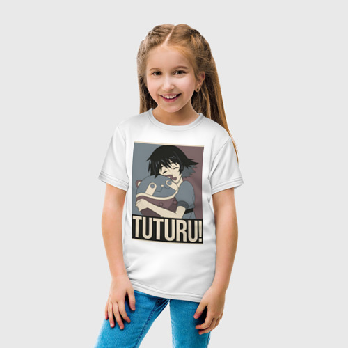 Детская футболка хлопок Врата Штейна Маюри Сина, цвет белый - фото 5