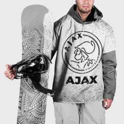 Накидка на куртку 3D Ajax с потертостями на светлом фоне